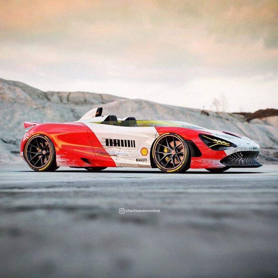  McLaren 720S Speedster Concept by Charlie Automotive 2019 года  (фото 1 из 12)